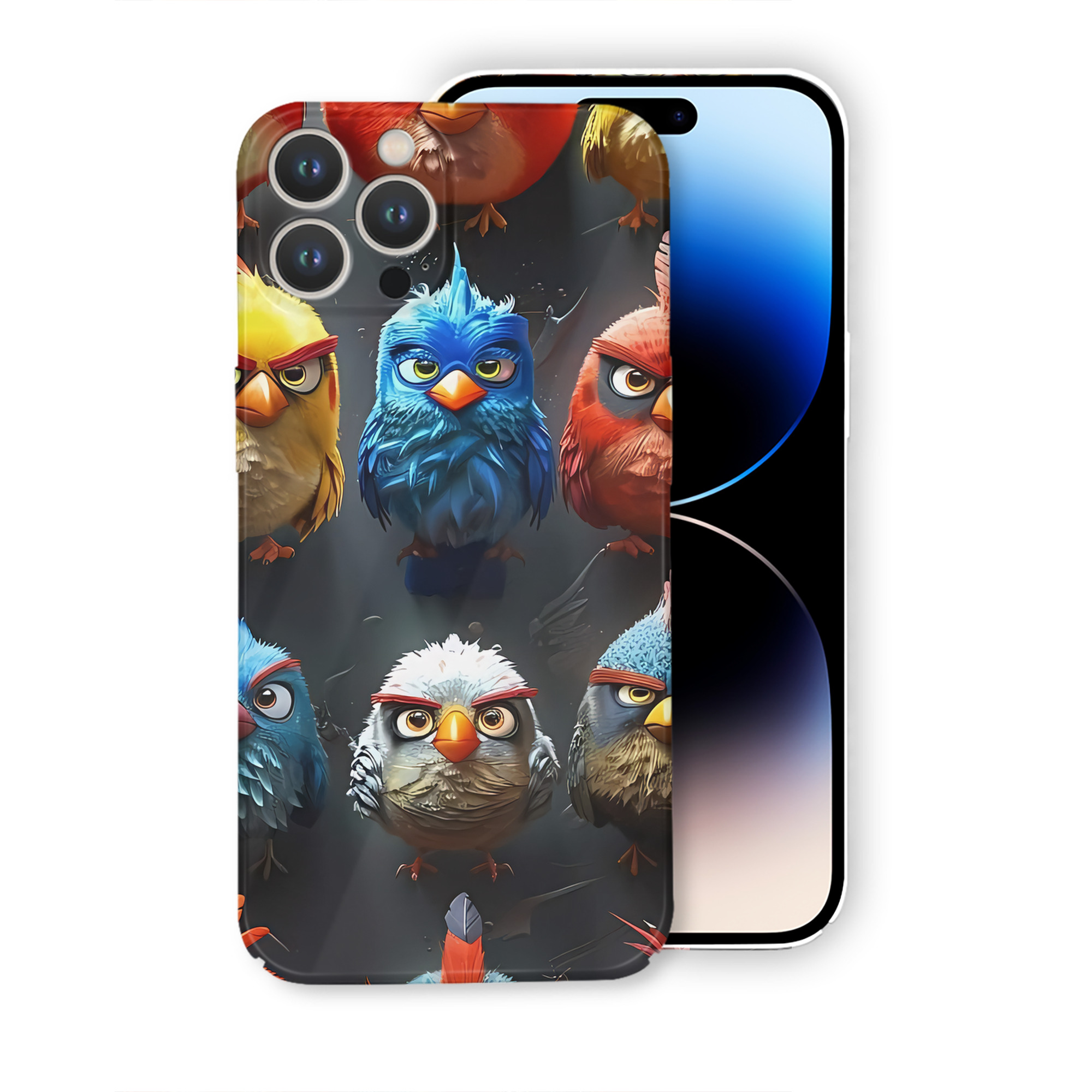 （画像用） Angry Birds アングリーバード 【iPhone 14シリーズ対応】ハードケース